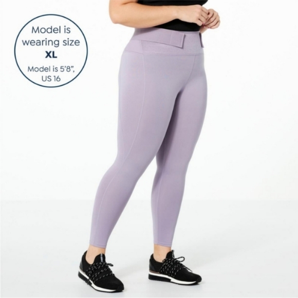 Copper Life Lavender High-Waisted Women's Leggings - Picture 1 of 4